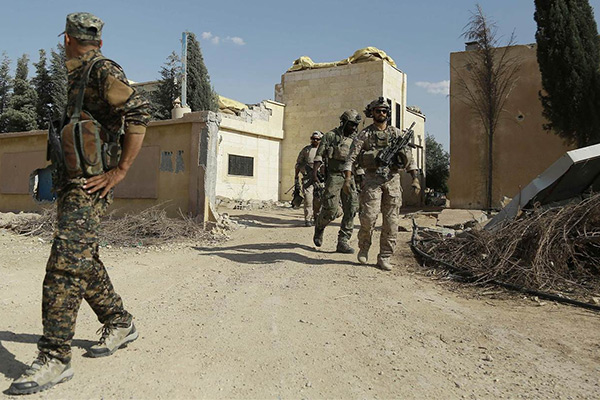 Halep'in kuzeyinde ABD gerilimi sürüyor