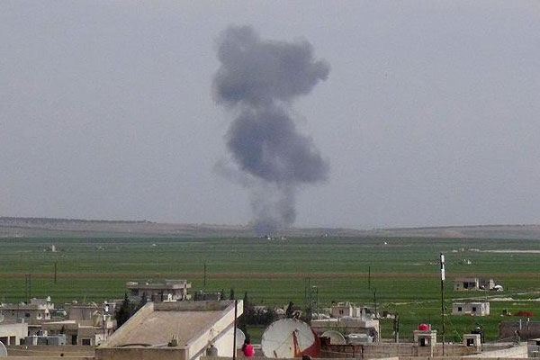 Esed rejimine ait savaş uçağı düşürüldü