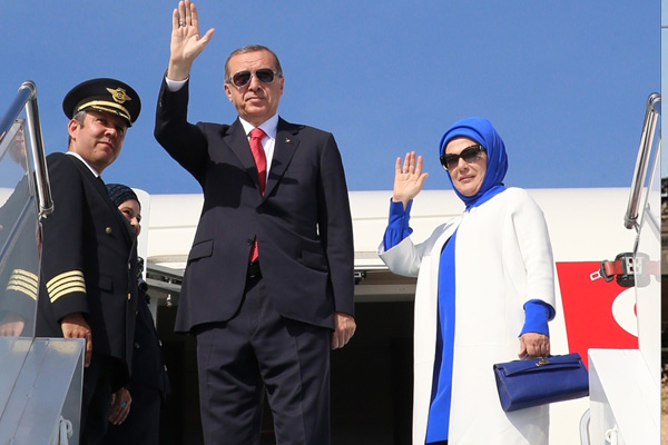 Erdoğan ABD'ye hareket etti