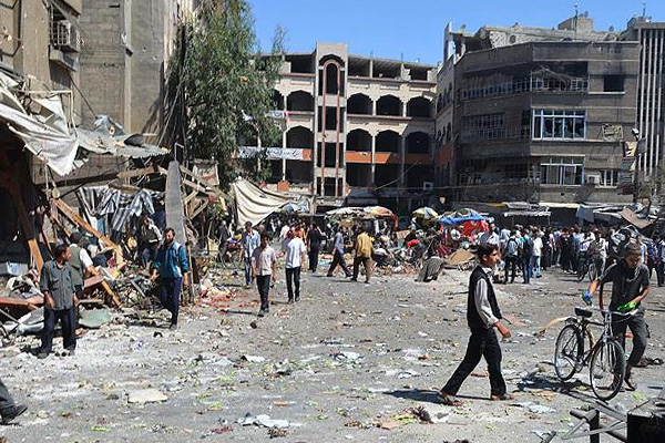 Esed-Rusya yardım tırlarını vurdu