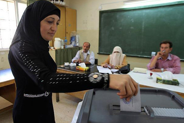Ürdün'de halk sandık başında