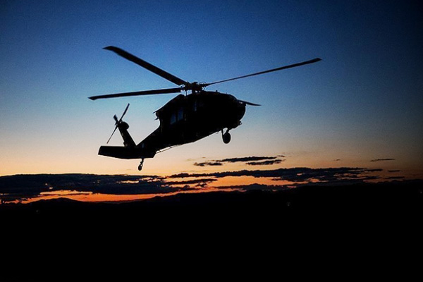 Libya'da helikopter düştü!