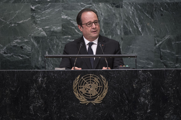 Hollande: Suriye trajedisi tarihe rezalet olarak geçecek