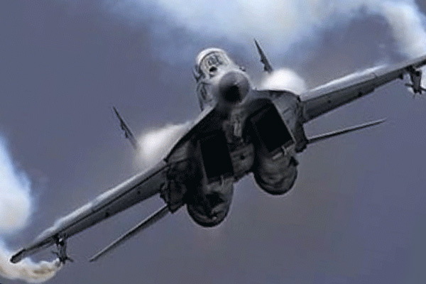 Esed rejimine ait bir uçak düştü