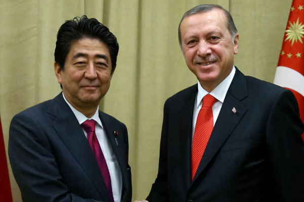 Erdoğan, Japonya Başbakanı Abe ile görüştü