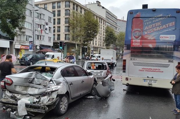 İstanbul'da facia gibi kaza: 3 yaralı