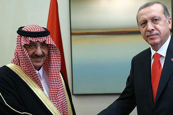 Erdoğan Suudi Arabistan Veliaht Prensi ile görüştü