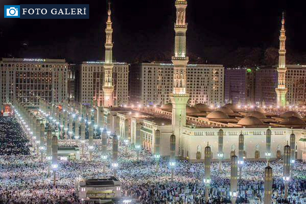 Mescid-i Nebevi'de son gece