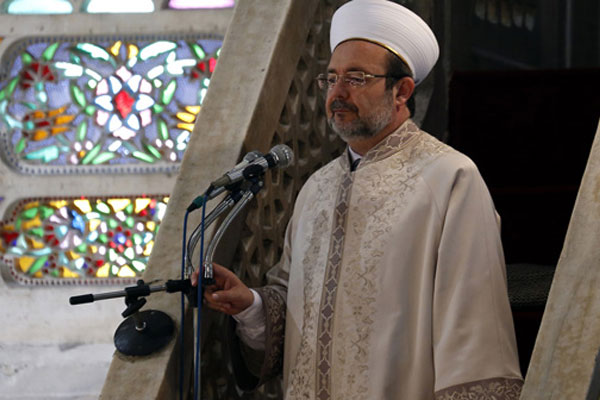 Görmez'den bayram hutbesi
