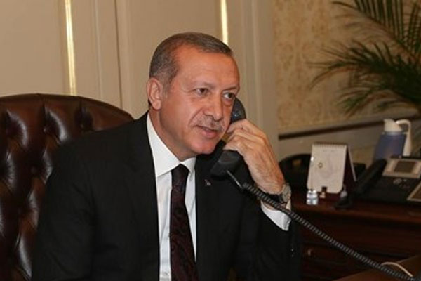 Erdoğan Müslüman liderlerle bayramlaştı