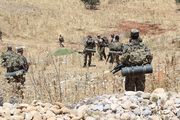 Adıyaman'da jandarmaya taciz ateşi