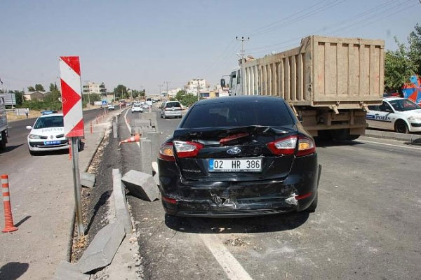 Başbakan’ın konvoyunda kaza