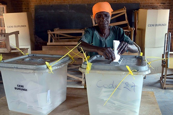 Burundi sonunda sandık başında