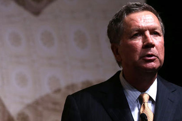 Ohio Valisi Kasich adaylığını açıkladı
