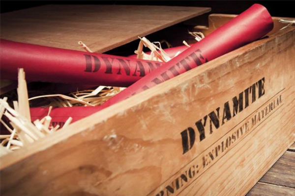 550 kilo dinamit bulundu