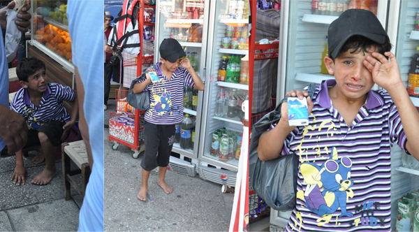 Suriyeli çocuğu döven kişi konuştu