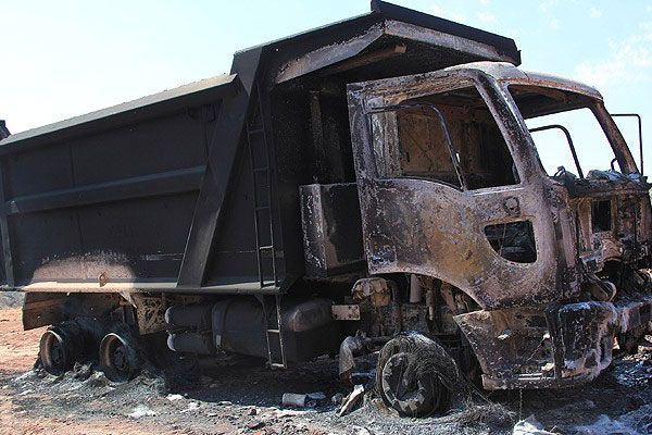 Siirt'te baraj inşaatında patlama