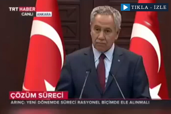 Arınç'tan HDP'ye yönelik sert eleştiriler