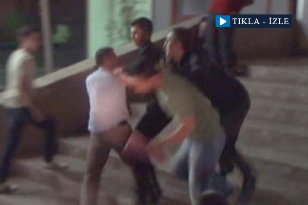 Kızını PKK'ya götürenlere saldırdı