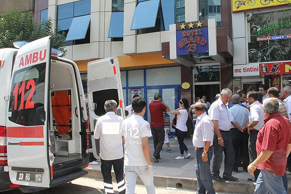 Elazığ'da otelde patlama