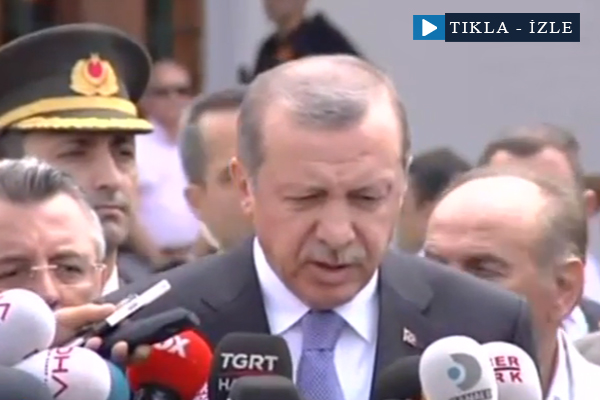 Erdoğan: 'Bu iş artık çığırından çıktı'