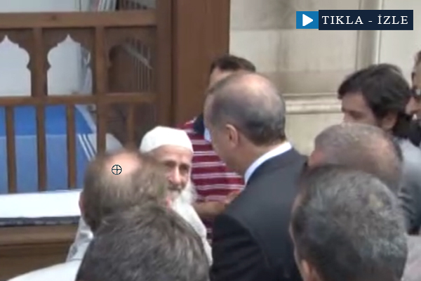 Hacı amcadan Erdoğan'ı gülümseten şiir