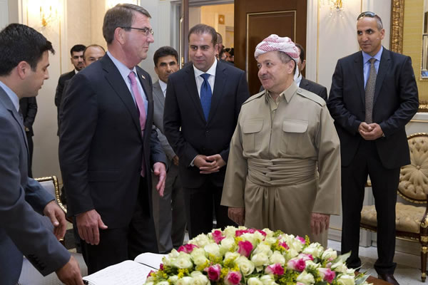 ABD'den Barzani yönetimine IŞİD övgüsü