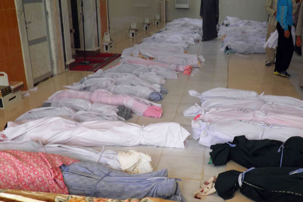 Esed güçleri yine sivilleri bombaladı