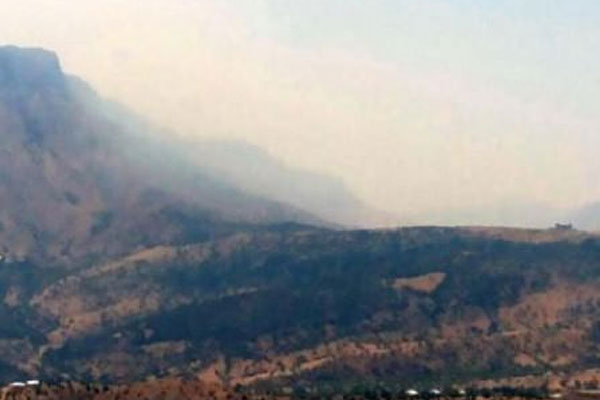 Hakkari'de PKK'ya yoğun top atışı