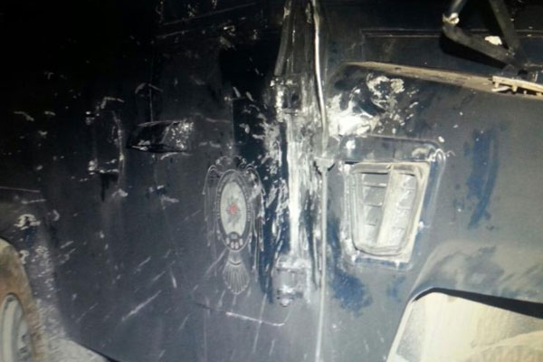 Cizre'de polise roketatarlı saldırı