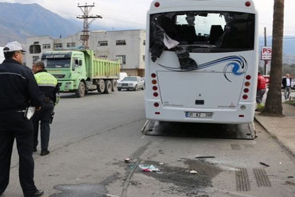 Çevik kuvvet kaza yaptı: 7 yaralı