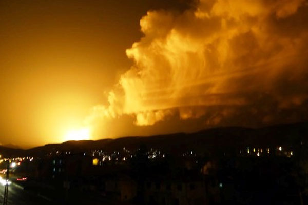 Doğalgaz boru hattına  sabotaj