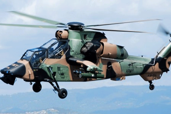 Helikopterlere yerli kalkan