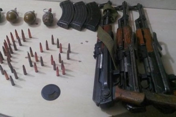 Erzurum'da uzun namlulu silahlar yakalandı