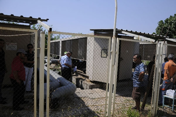 Üniversitede kundaklama paniği