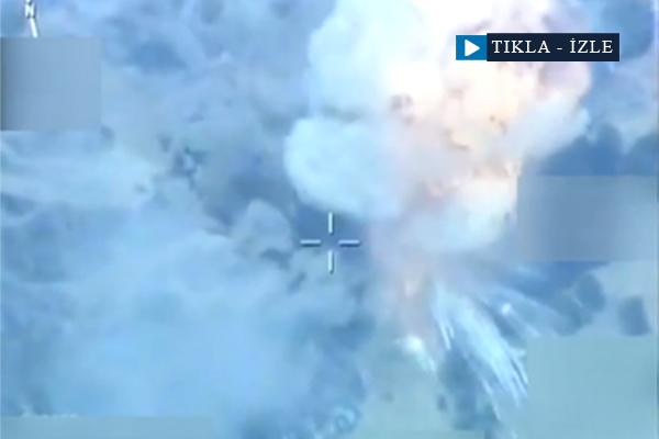 TSK, PKK hedeflerini böyle vurdu