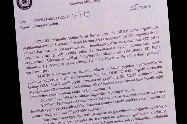 'O yazıyı hiç bir gazete yayımlamayacaktı'