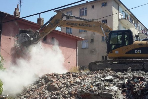 Ankara'da 480 bina yıkılıyor