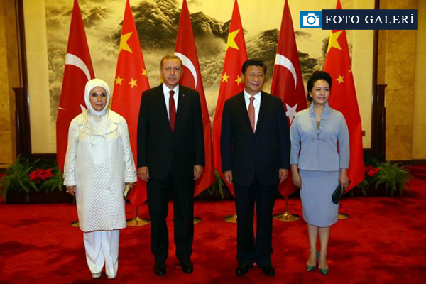 Cumhurbaşkanı Erdoğan Çin'de