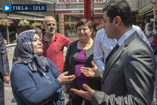 Vatandaştan Demirtaş'a tepki...