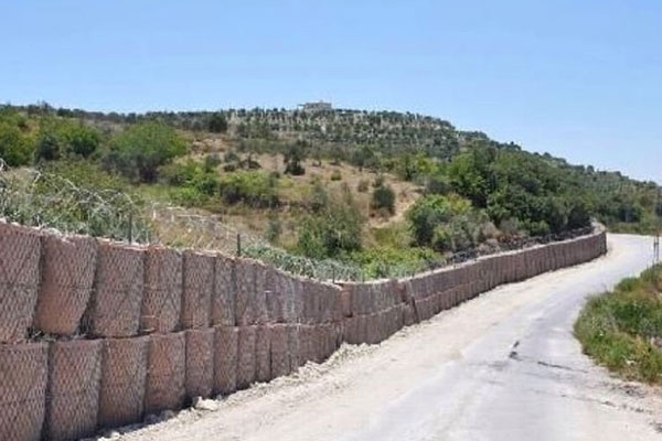 Suriye sınırına duvar örülüyor