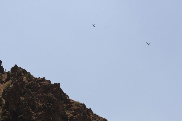 Hakkari’de hava hareketliliği arttı