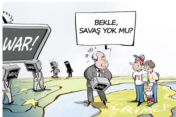 Fransa: Kırım'da işgal değil, barış var