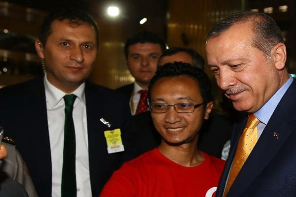 Endonezya’da Erdoğan ilgisi