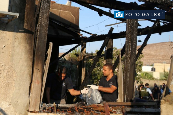 Yahudi yerleşimciler Filistinli bebeği yaktı