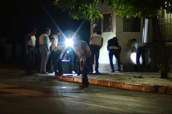 Nöbet kulübesine bombalı saldırı