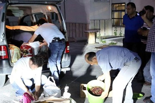 Şüpheli araç ekipleri alarma geçirdi