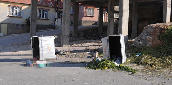 Çöpte iki bacak bulundu