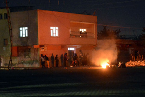 Nusaybin'de gergin gece
