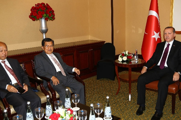 Erdoğan Kalla’yı kabul etti